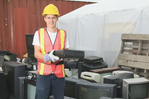 Recycling and waste management facilities in Spitalfields